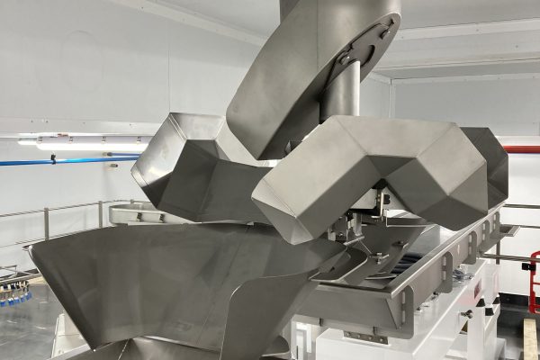 Servo Assisted Proportioning Chute