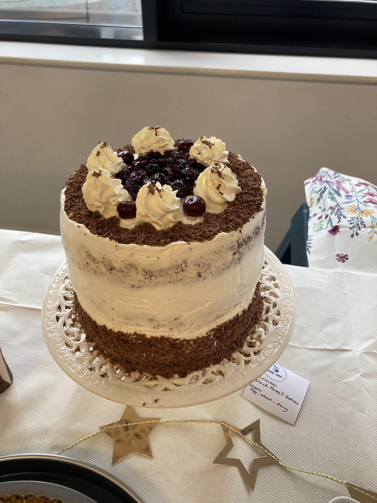 ¡La tarta ganadora!