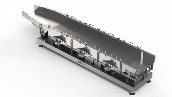cooling vibratory conveyor